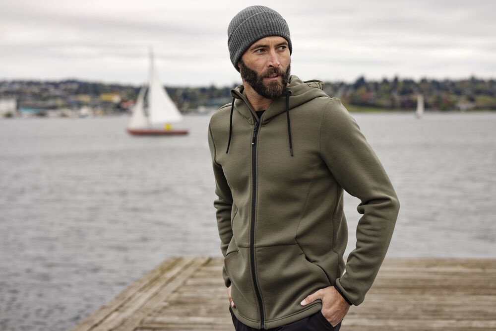 Pemberton Hood FZ Men von Cutter & Buck – Khaki