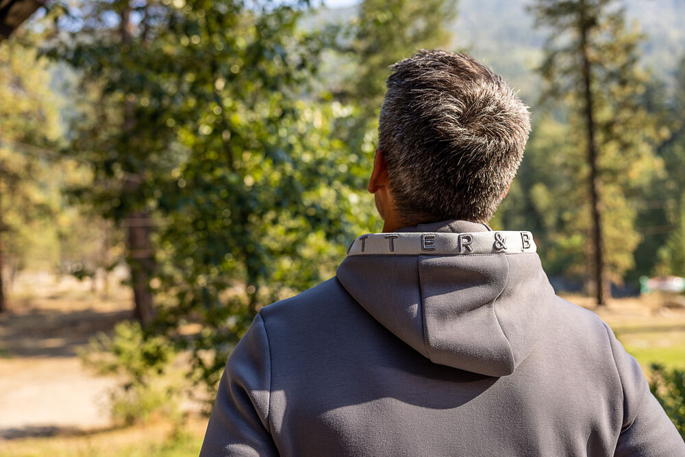 Pemberton Hood FZ Men von Cutter & Buck – Khaki
