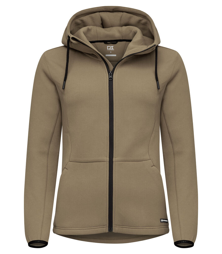 Pemberton Hood FZ Ladies von Cutter & Buck – Khaki