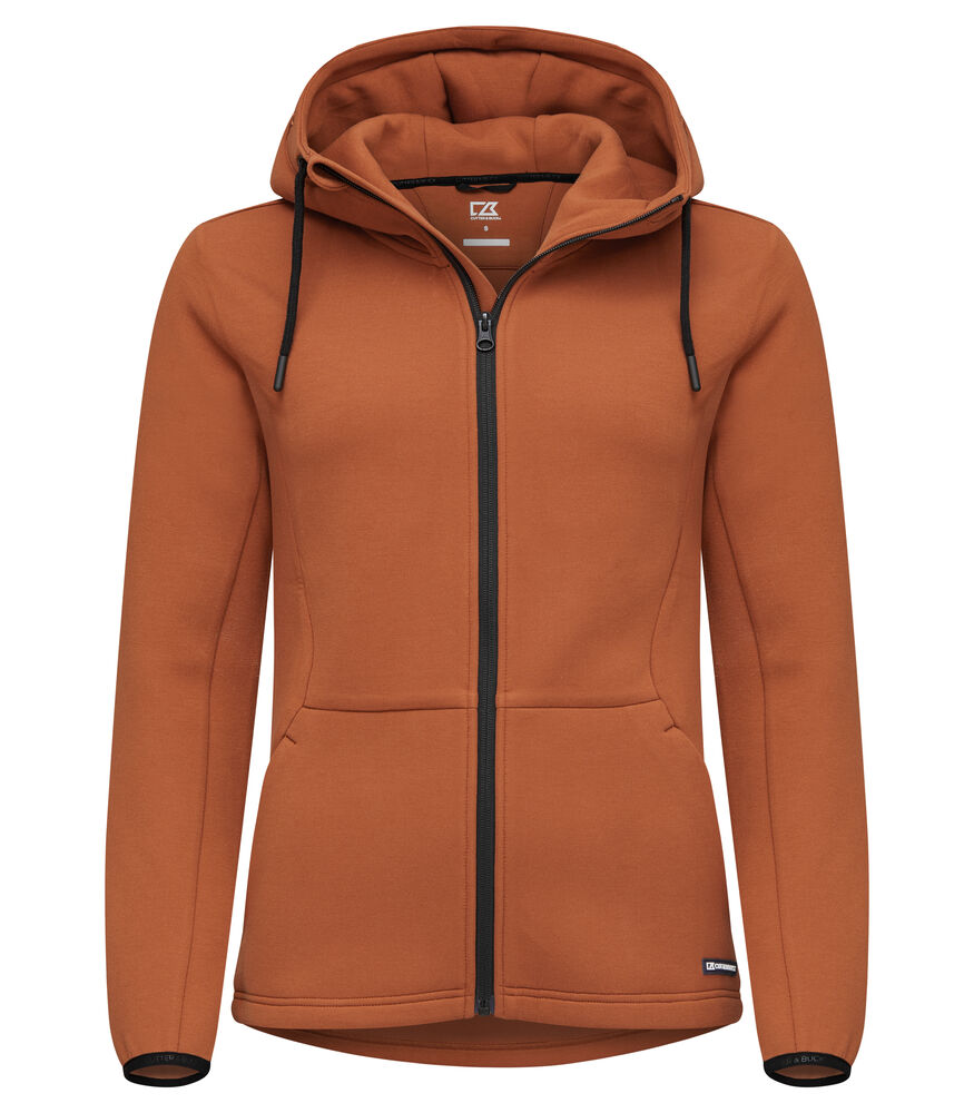 Pemberton Hood FZ Ladies von Cutter & Buck – Khaki