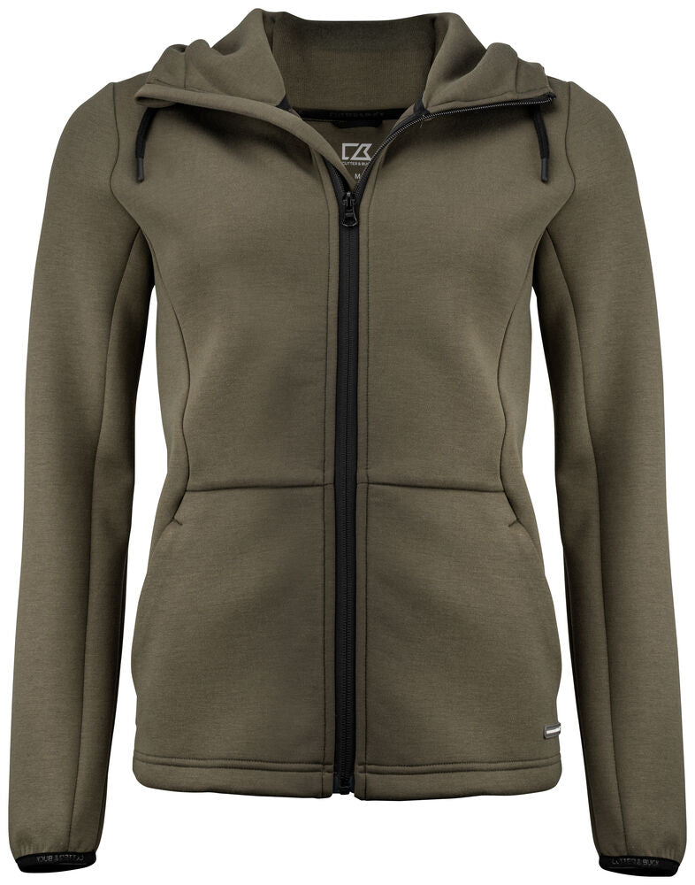 Pemberton Hood FZ Ladies von Cutter & Buck – Khaki