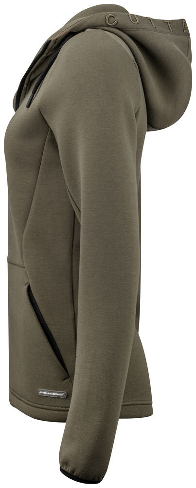 Pemberton Hood FZ Ladies von Cutter & Buck – Khaki