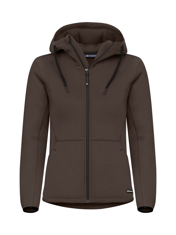 Pemberton Hood FZ Ladies von Cutter & Buck – Khaki