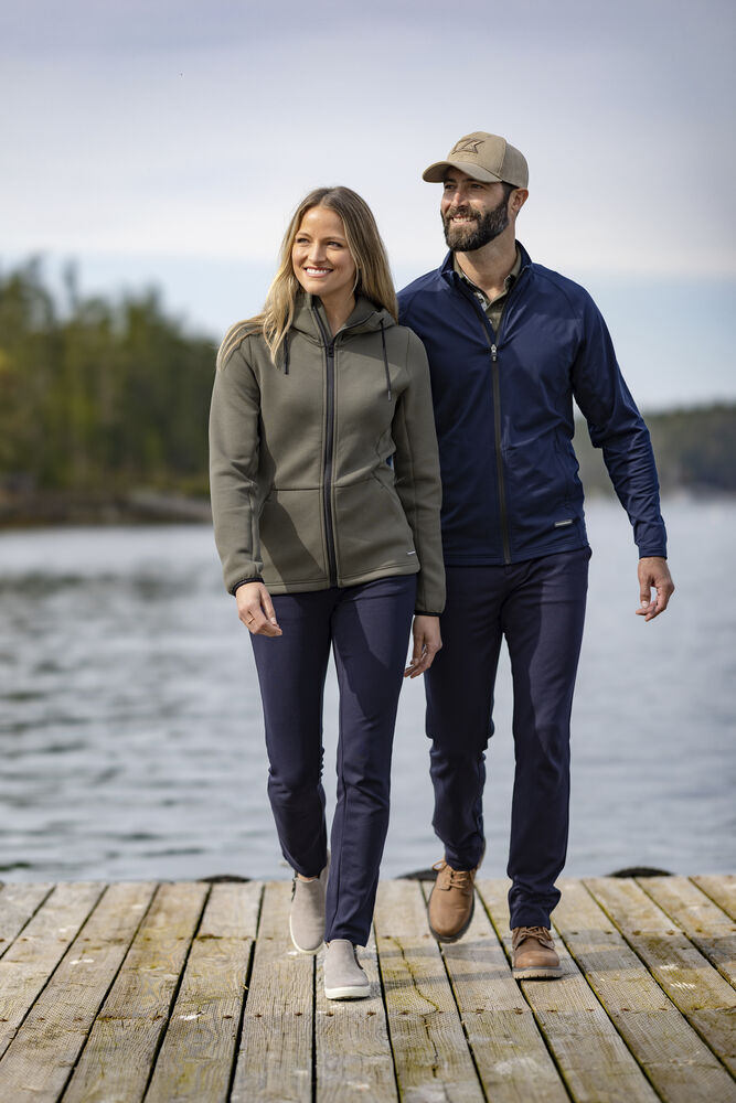 Pemberton Hood FZ Ladies von Cutter & Buck – Khaki