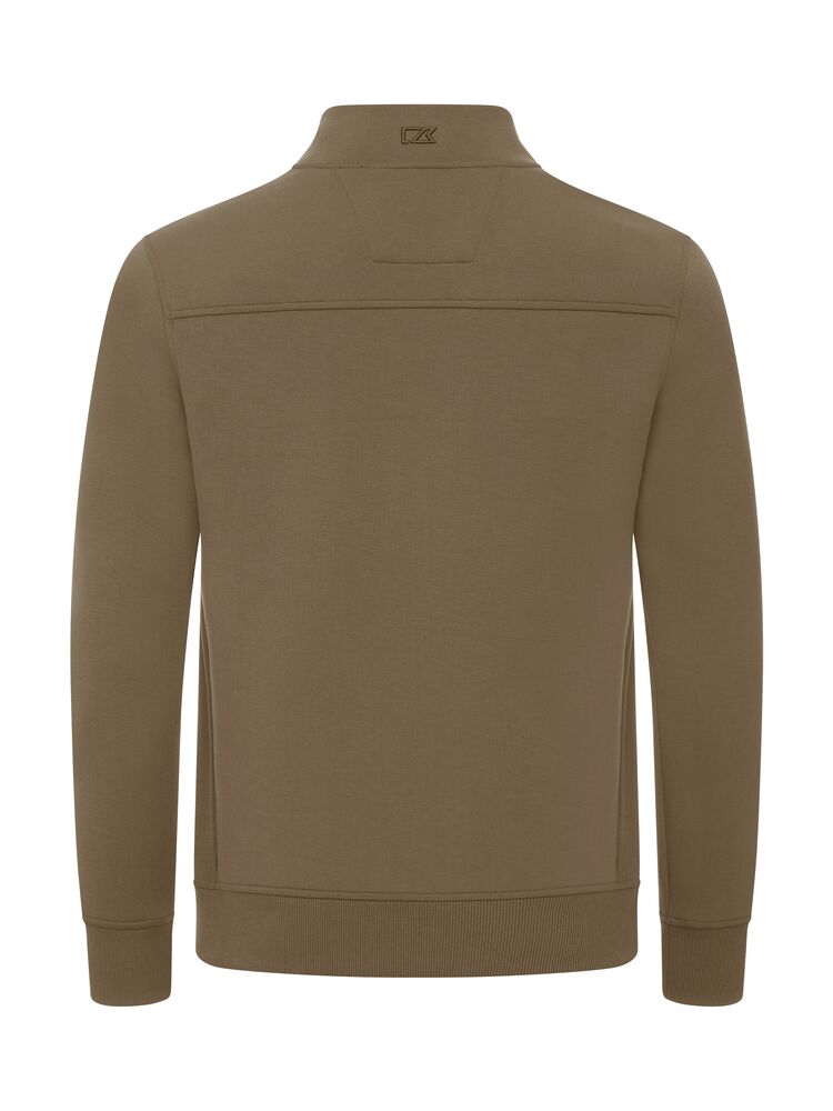 Pemberton Cardigan Full Zip Men von Cutter & Buck – Khaki