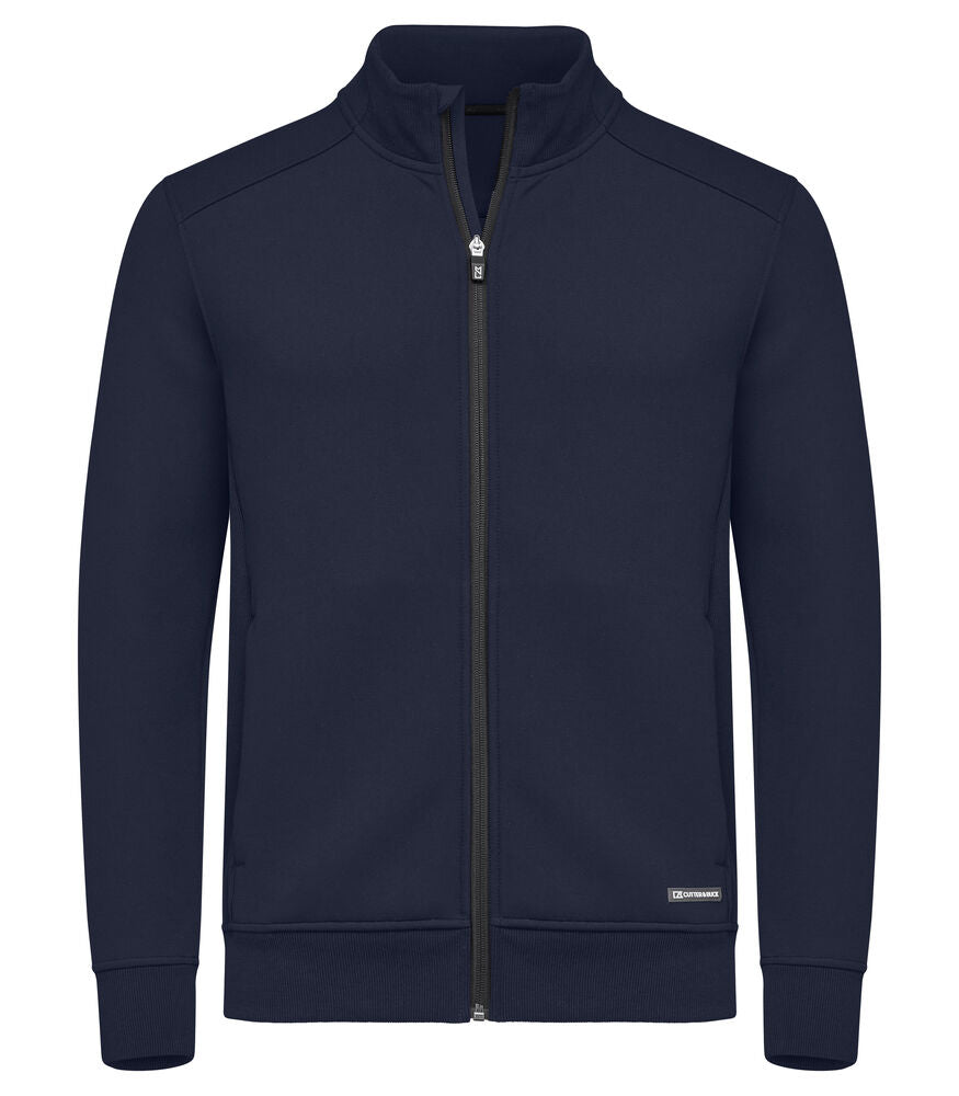 Pemberton Cardigan Full Zip Men von Cutter & Buck – Khaki