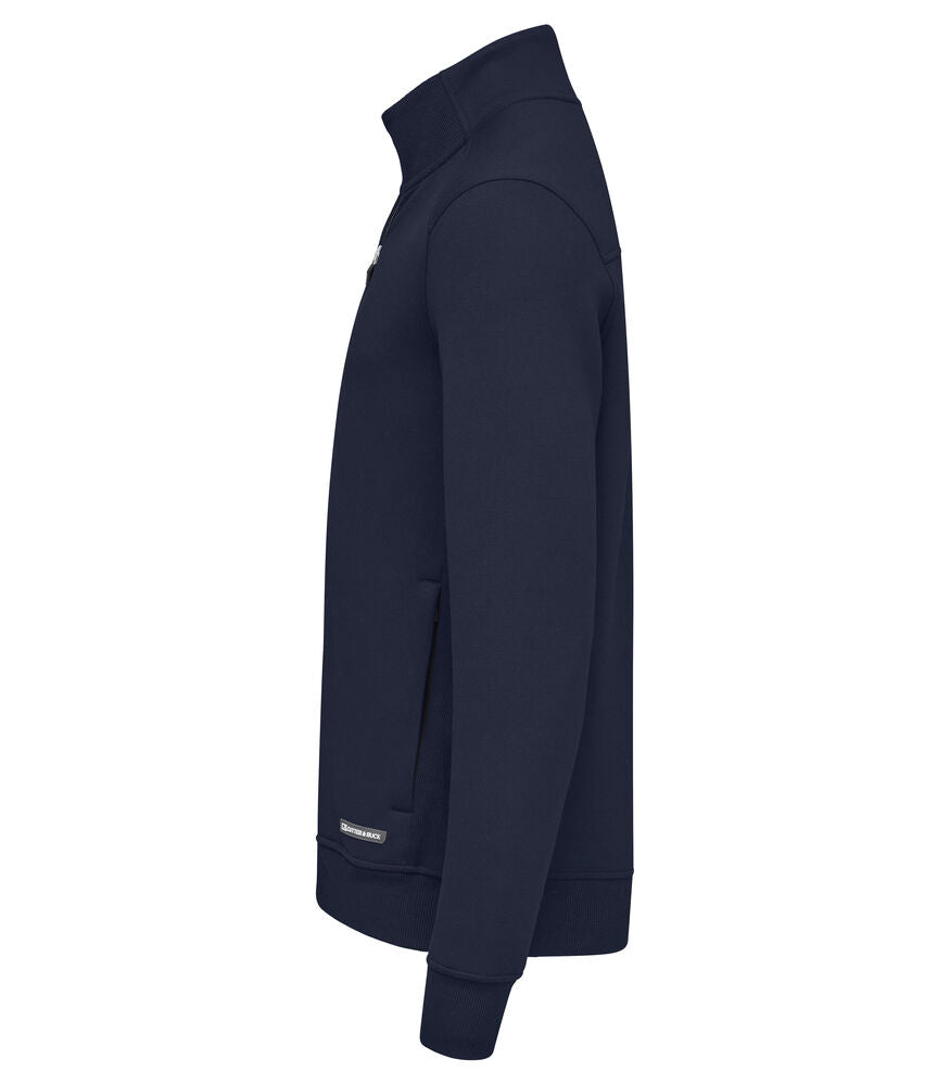 Pemberton Cardigan Full Zip Men von Cutter & Buck – Khaki