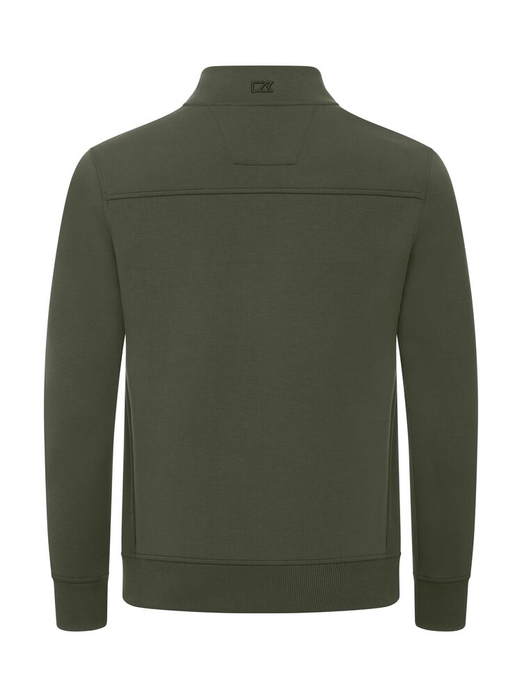 Pemberton Cardigan Full Zip Men von Cutter & Buck – Khaki