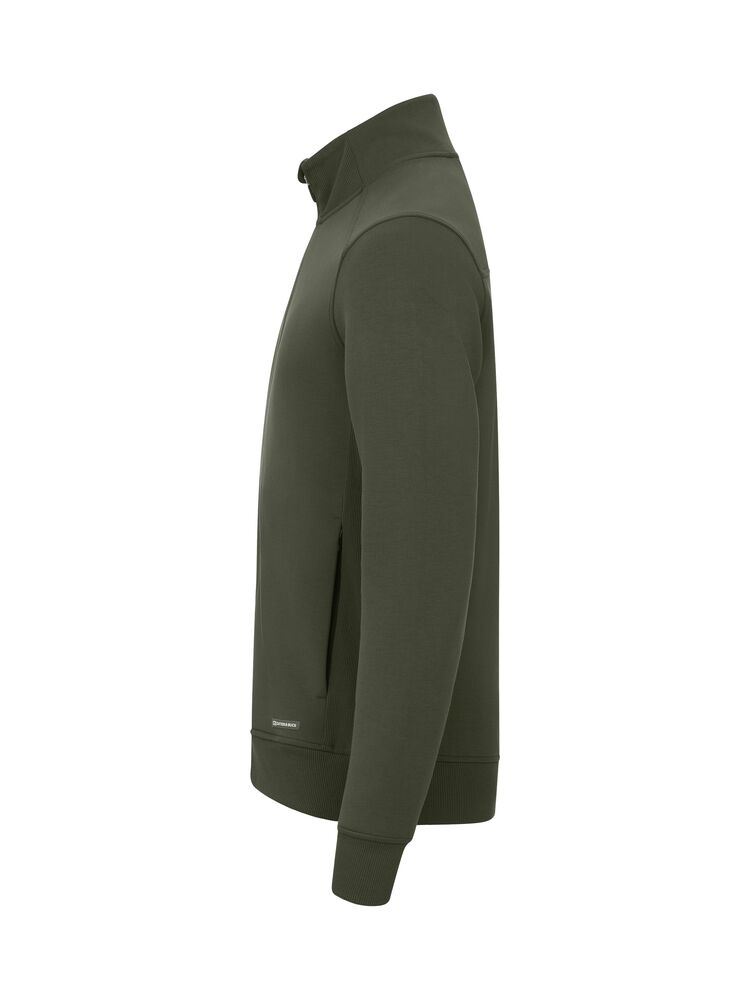 Pemberton Cardigan Full Zip Men von Cutter & Buck – Khaki