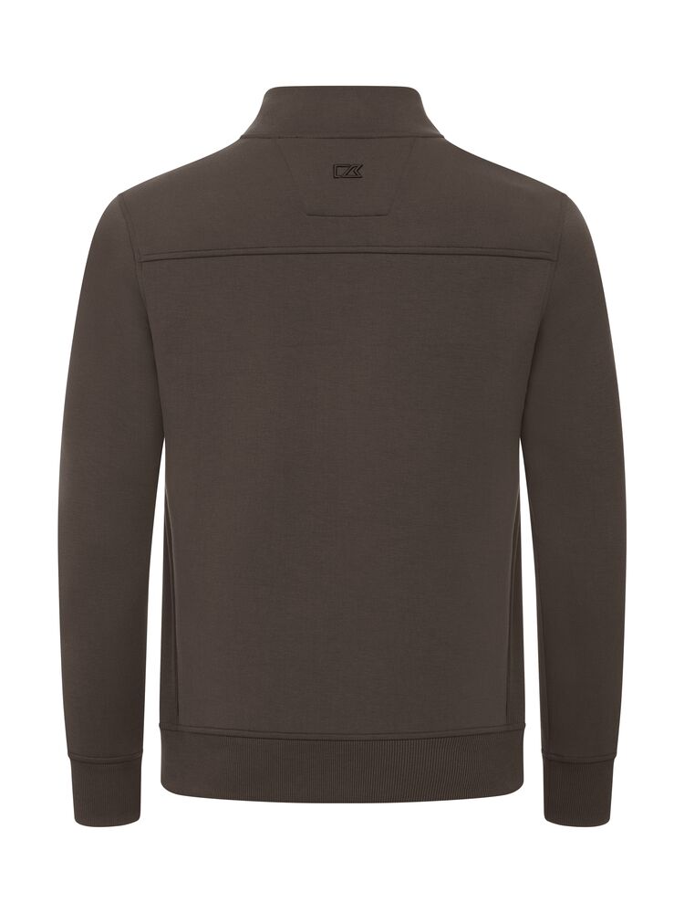 Pemberton Cardigan Full Zip Men von Cutter & Buck – Khaki