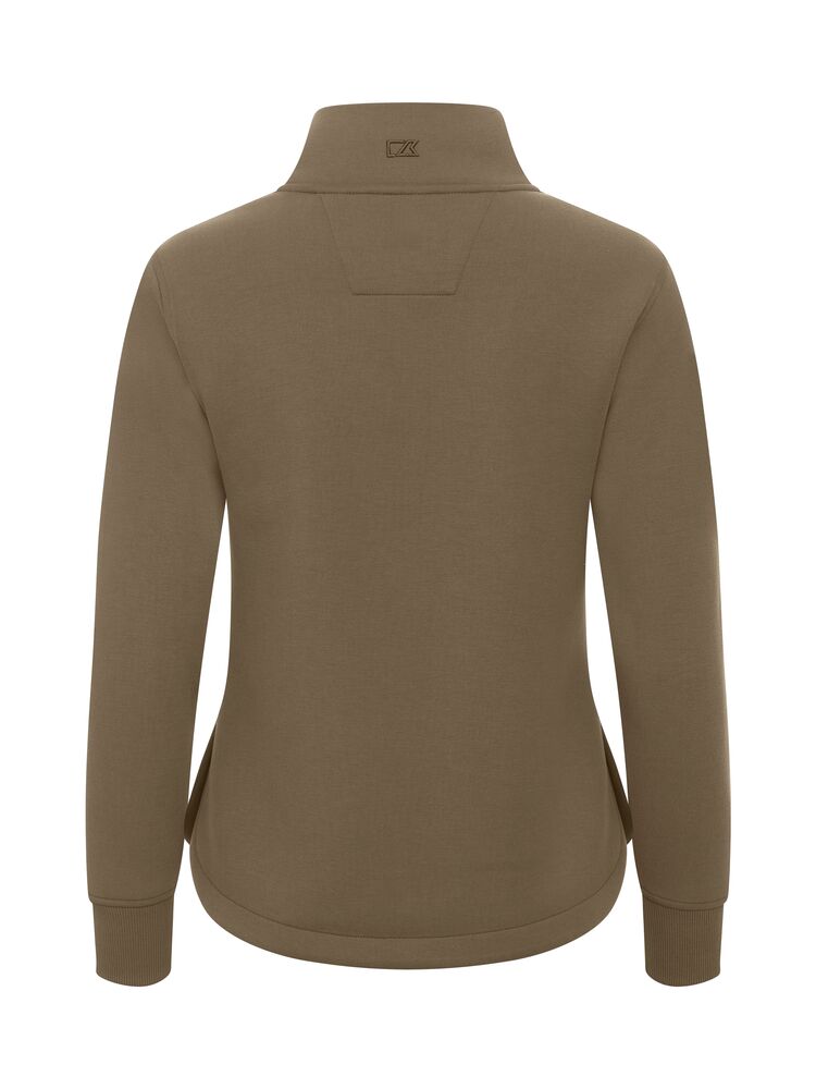Pemberton Cardigan Full Zip Women von Cutter & Buck – Khaki