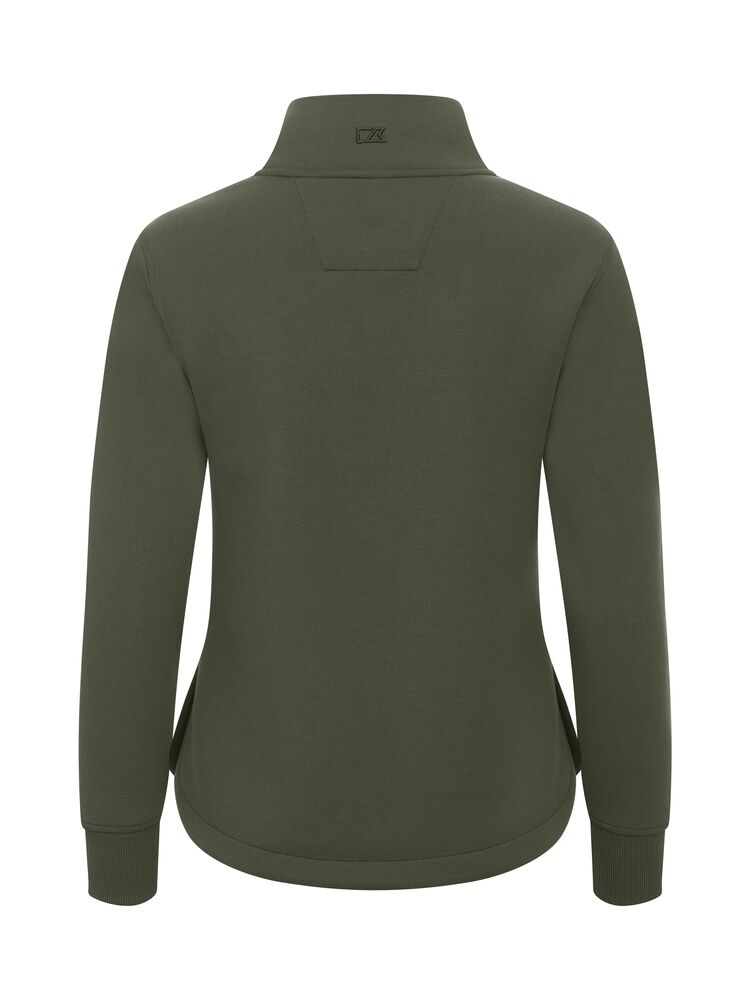 Pemberton Cardigan Full Zip Women von Cutter & Buck – Khaki