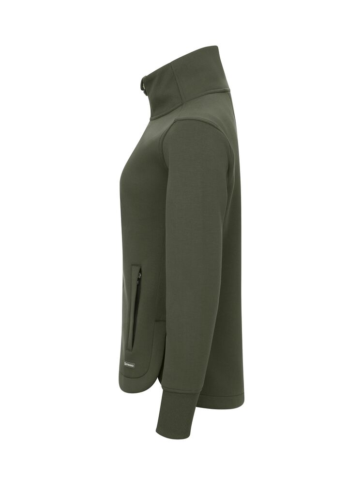 Pemberton Cardigan Full Zip Women von Cutter & Buck – Khaki