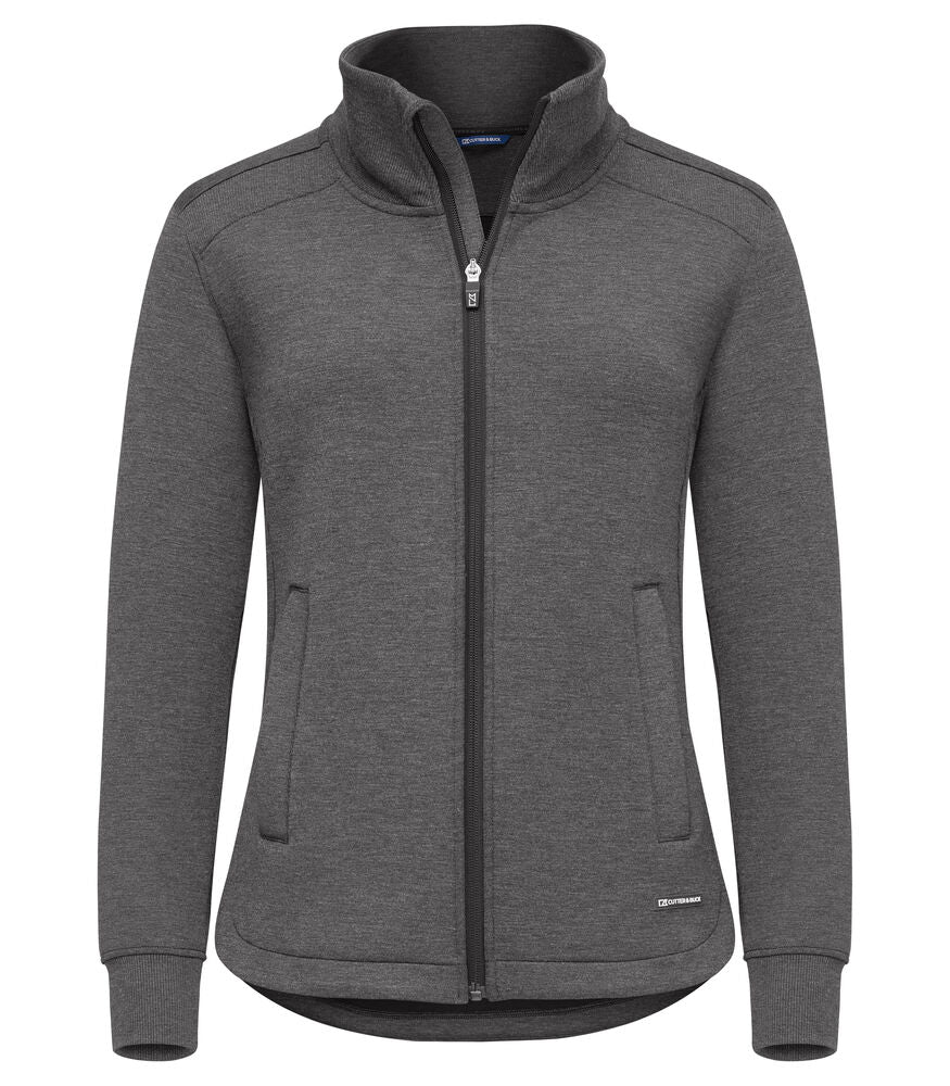 Pemberton Cardigan Full Zip Women von Cutter & Buck – Khaki