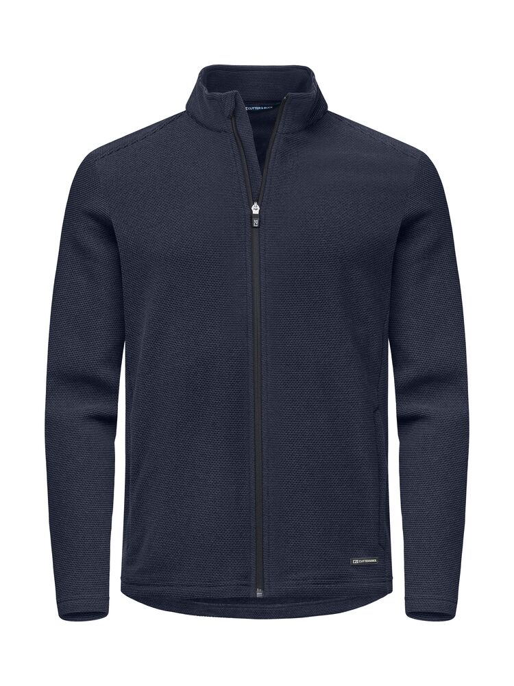 Hunts Point Flecce Full Zip Men von Cutter & Buck – Dark Navy