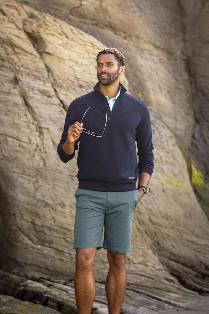 Pemberton Half Zip Men von Cutter & Buck – Dark Navy