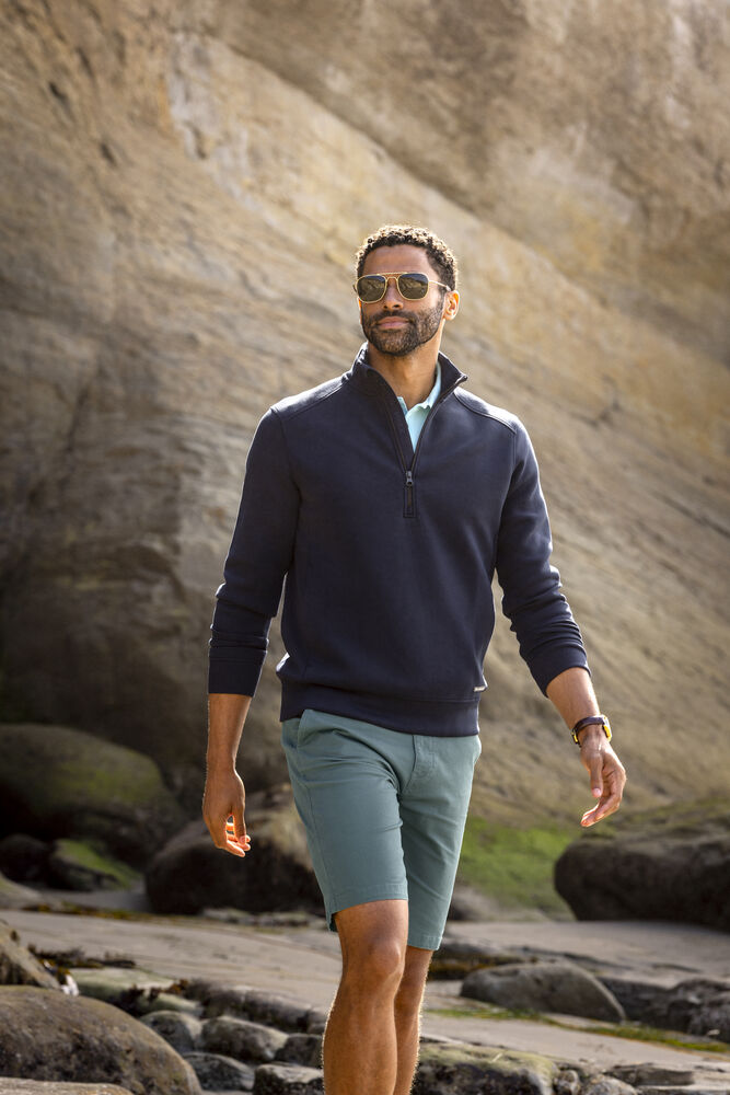 Pemberton Half Zip Men von Cutter & Buck – Dark Navy