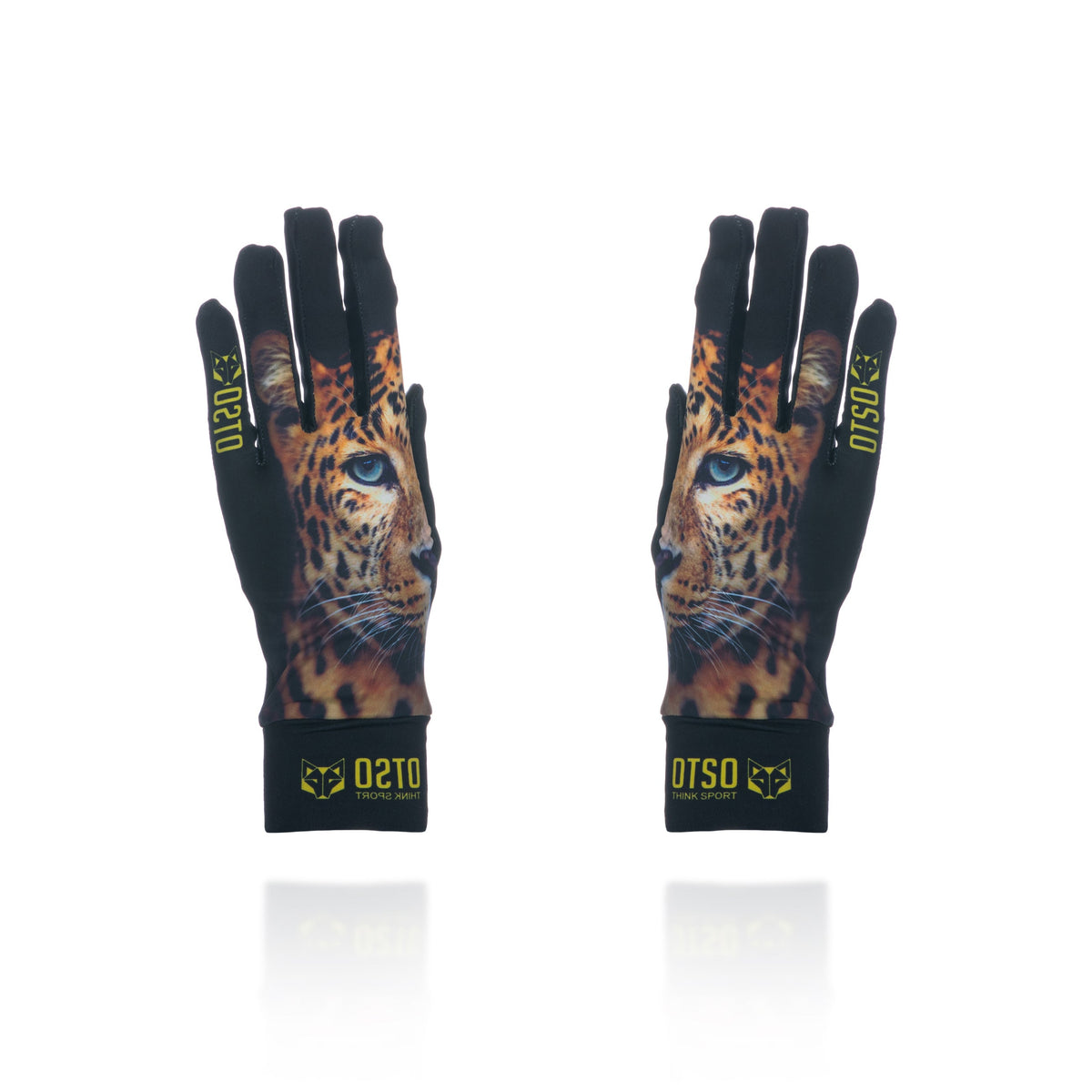 OTSO Sporthandschuhe - Leopard – Produktansicht 3