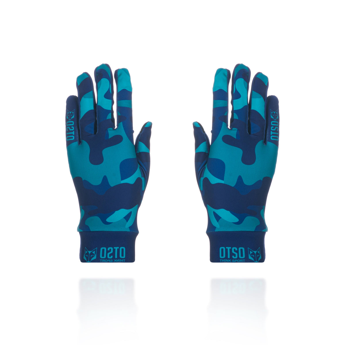 OTSO Sporthandschuhe - Camo Blue – Produktansicht 2