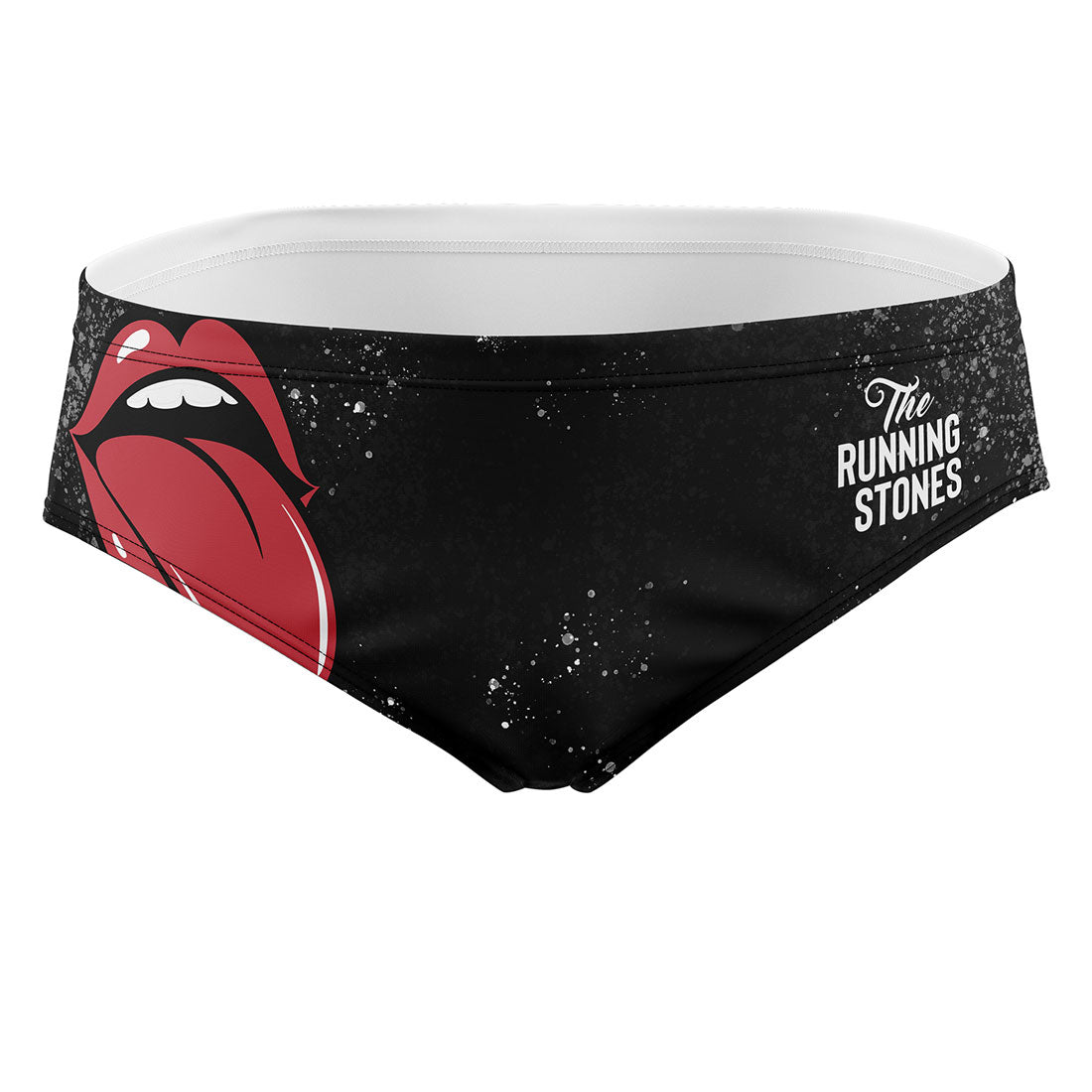 OTSO Herren Badehose Slip - Running Stones – Produktansicht