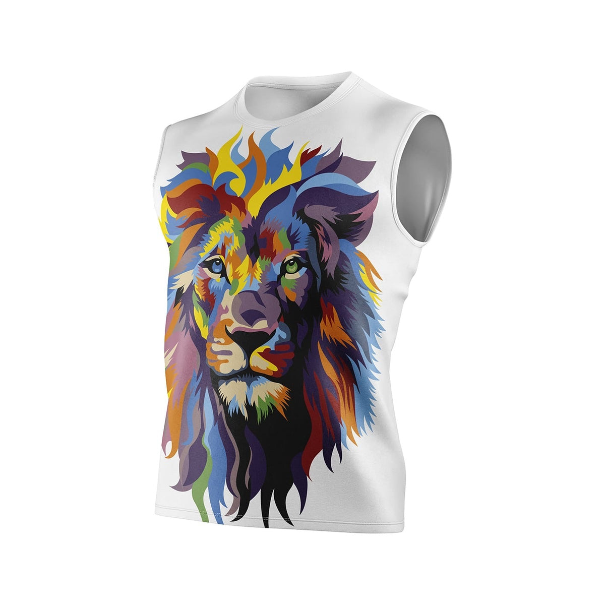 OTSO Herren Lauf-Tanktop - Be A Lion – Produktansicht