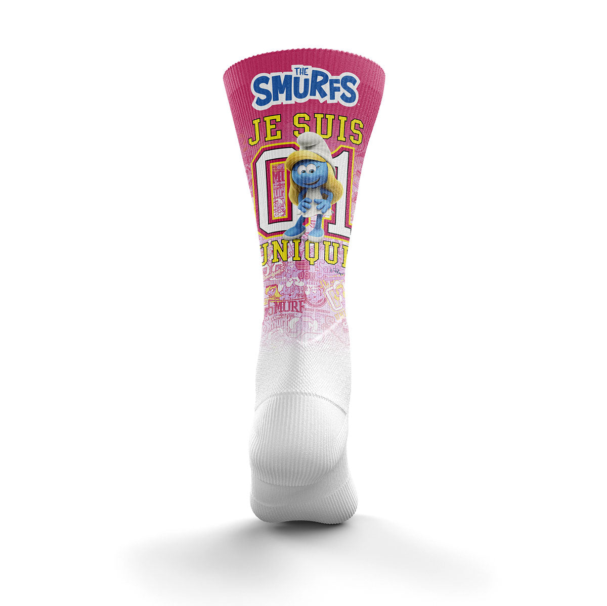 OTSO Sublimierte Sportsocken - Smurfs Hugs – Produktansicht 2