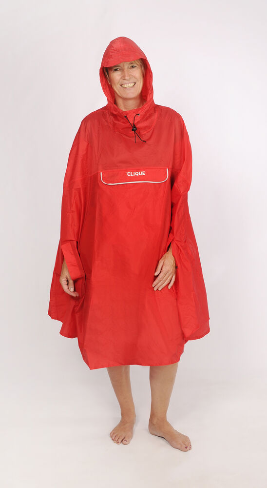 Poncho von Clique – Red
