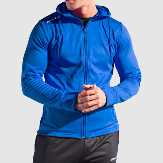 Stanno Field Full Zip Kapuzenjacke – Sportjacken in Blau, Marine, Rot