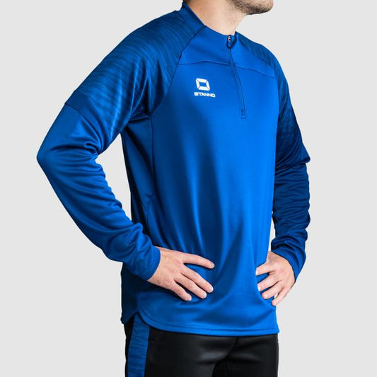 Stanno Bolt Quarter Zip Top – Shirts & Oberteile in Blau, Marine, Rot