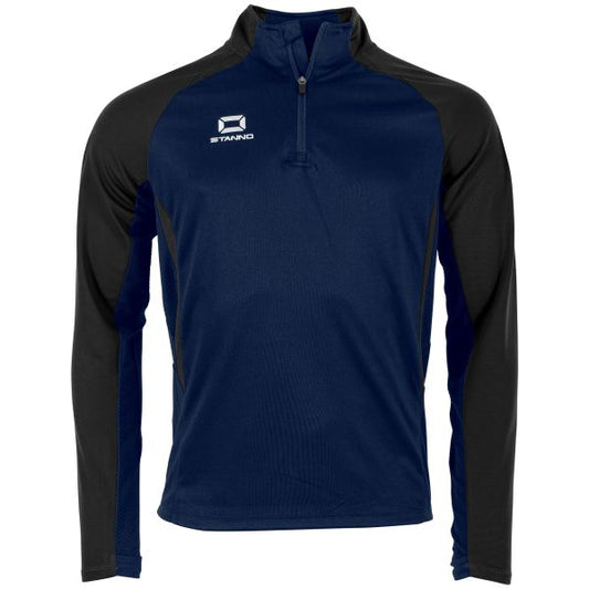 Stanno Stadio Quarter Zip top – Shirts & Oberteile in Marine, Schwarz