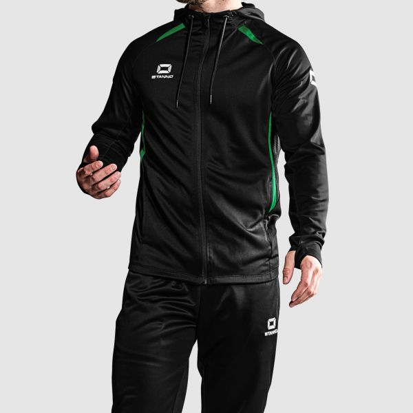 Stadio Hooded Full Zip Top
