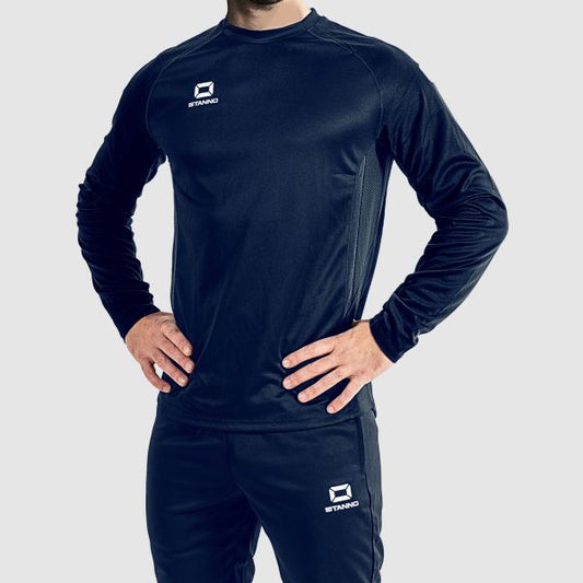 Stanno Stadio Round Neck Top – Shirts & Oberteile in Marine, Schwarz