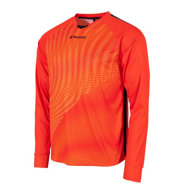 Stanno Vortex Keeper Shirt Long Sleeve – Sportbekleidung & Ausrüstung in Orange, Rot, Schwarz