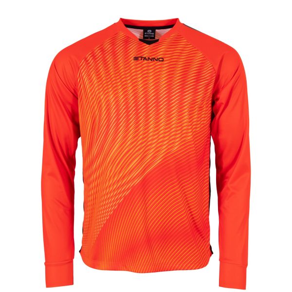 Stanno Vortex Keeper Shirt Long Sleeve – Sportbekleidung & Ausrüstung in Orange, Rot, Schwarz
