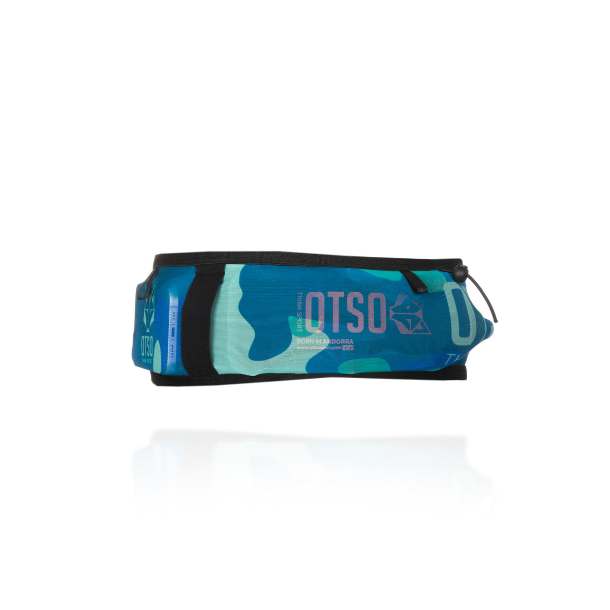 OTSO Unisex Laufgürtel - Camo Blue – Produktansicht 45