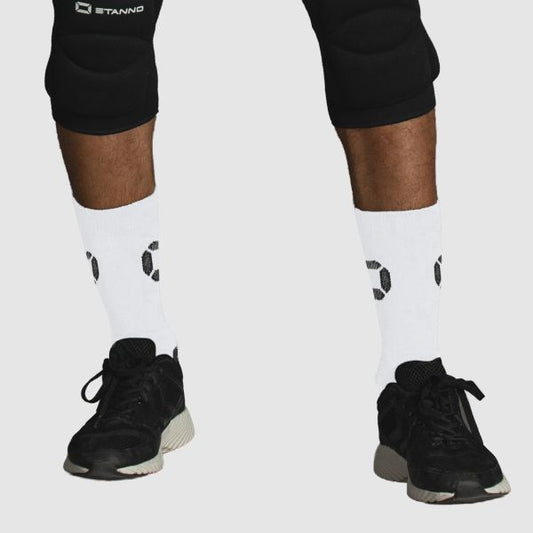 Stanno Basic Socken Dreierpack – Sportsocken in Schwarz, Weiss