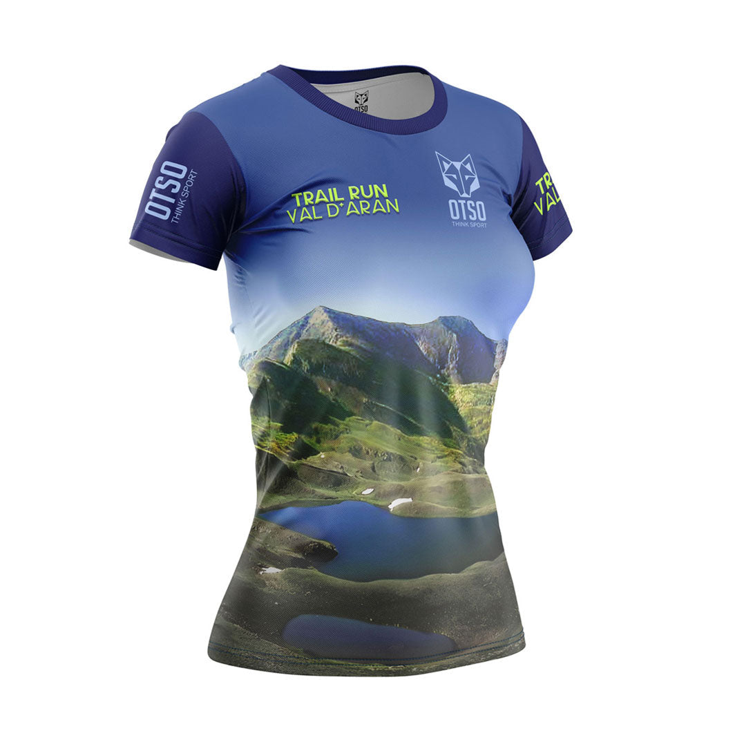 OTSO Damen Kurzarm-Funktionsshirt - Trail Run Val d'Aran – Produktansicht