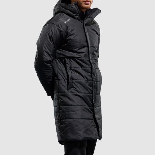 Stanno Prime Long Coach Jacke – Sportjacken in Schwarz