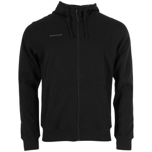 Stanno Base Hooded Full Zip Sweat Top – Hoodies in Braun, Grau, Schwarz