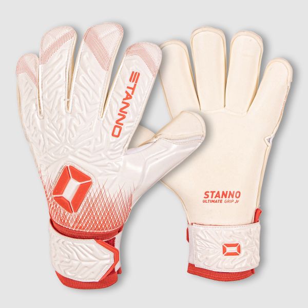Stanno Ultimate Grip JR III Junior Torwarthandschuhe – Torwarthandschuhe in Weiss