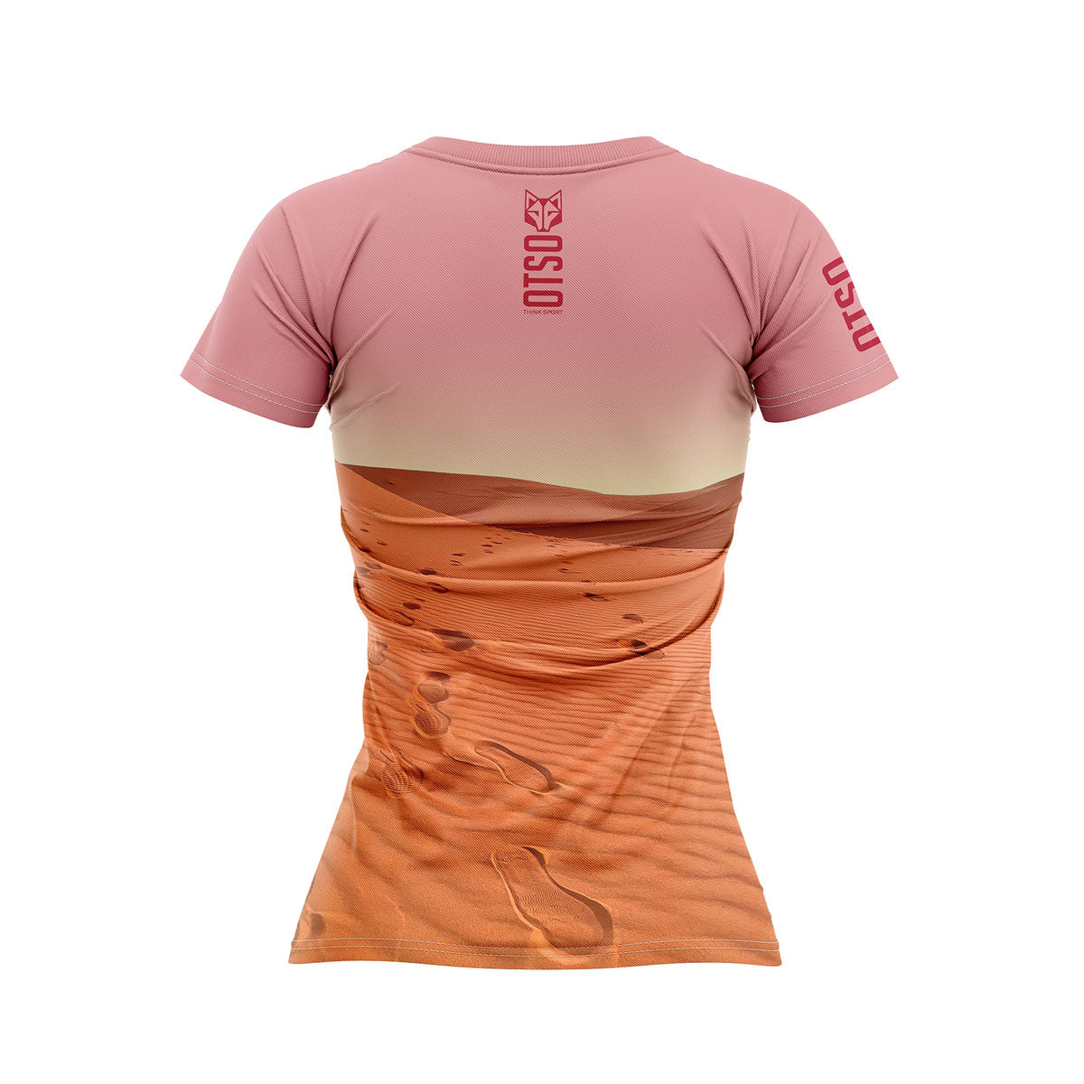 OTSO Damen Kurzarm-Funktionsshirt - Desert – Produktansicht 2