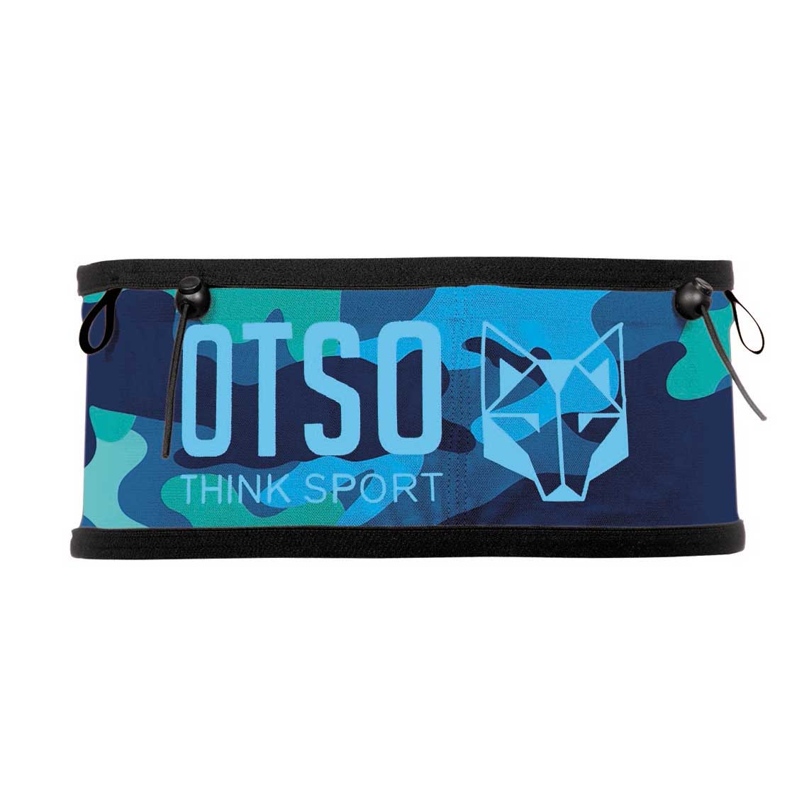 OTSO Unisex Laufgürtel - Camo Blue – Produktansicht