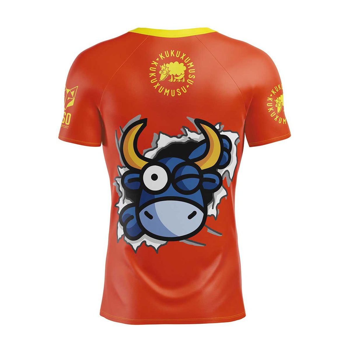 OTSO Herren Kurzarm-Funktionsshirt - Kukuxumusu Beyond the Limits – Produktansicht 2