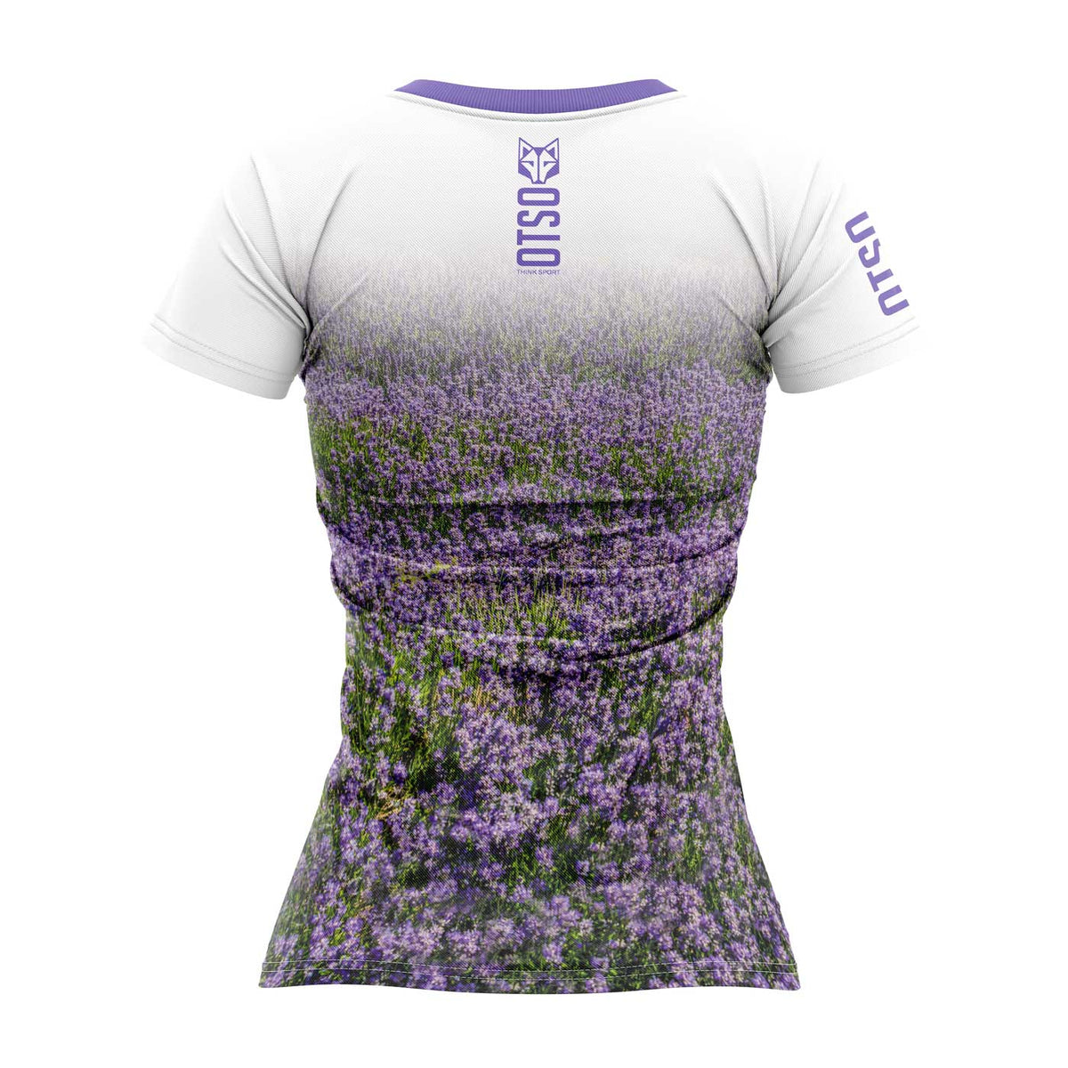 OTSO Damen Kurzarm-Funktionsshirt - Lavande – Produktansicht 2