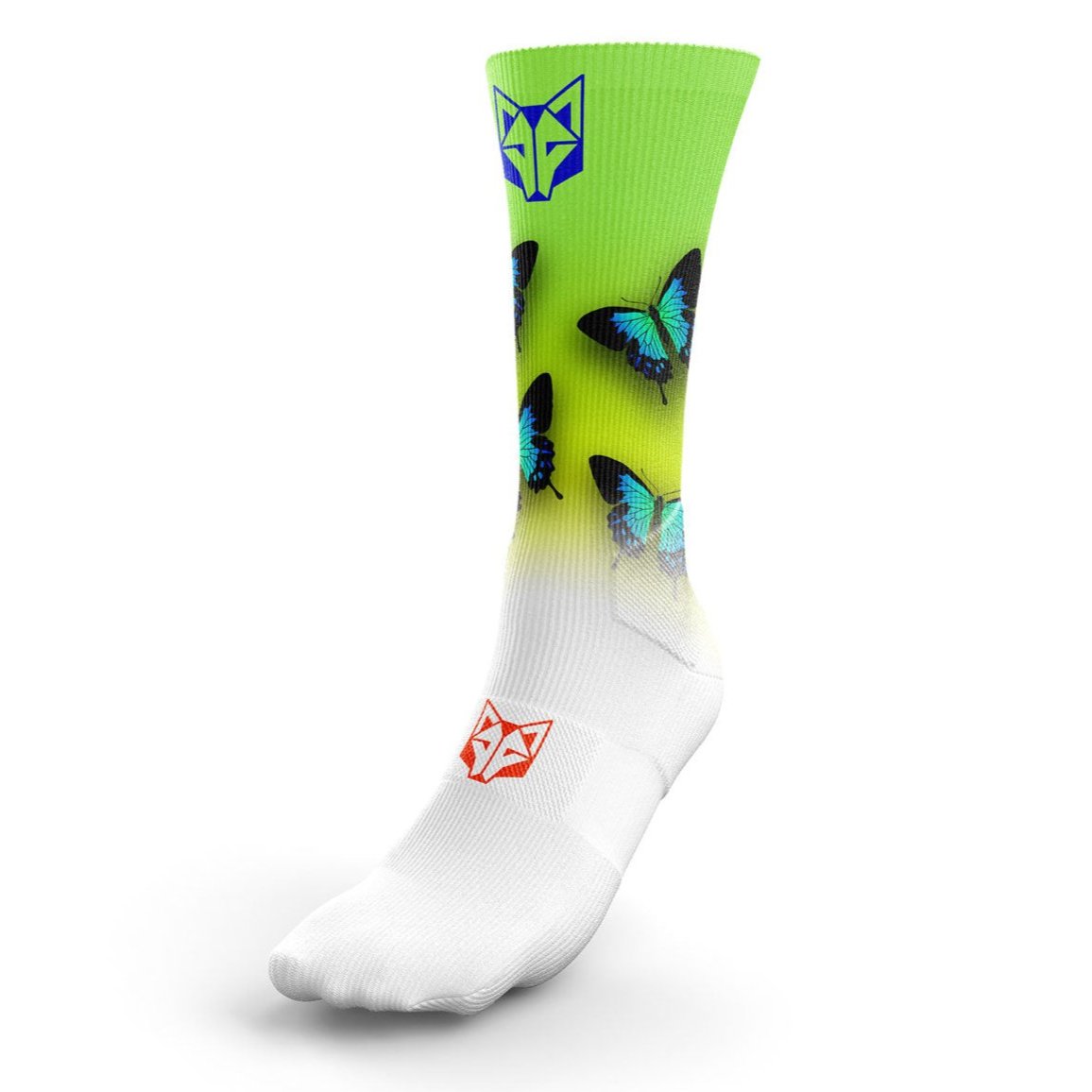 OTSO Sublimierte Sportsocken - Butterfly – Produktansicht