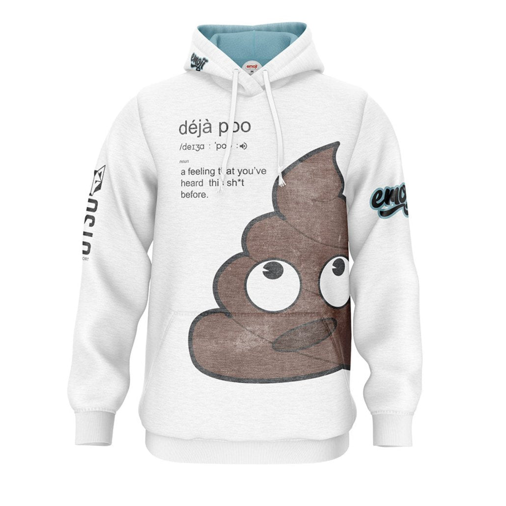 OTSO Hoodie - Emoji Déjà Poo – Produktansicht