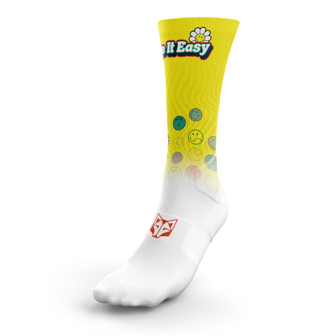 OTSO Sublimierte Sportsocken - S.W.Smiley Easy – Produktansicht
