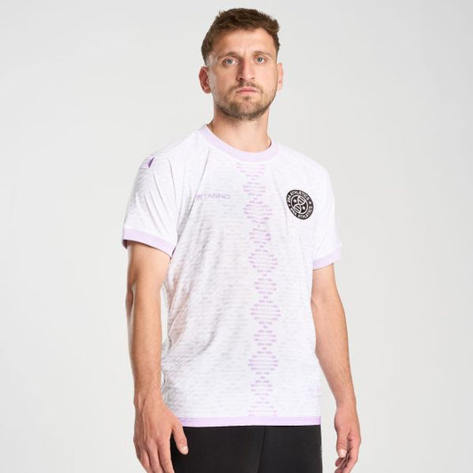 Stanno Stanno DNA Athletics Unisex Shirt SS – Sportbekleidung & Ausrüstung in Lila, Schwarz, Weiss