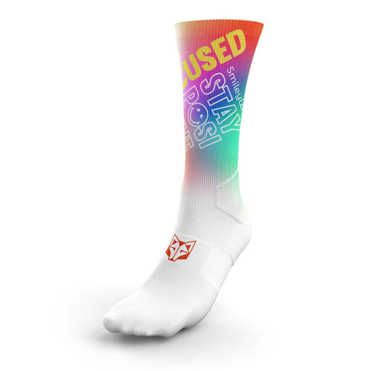 OTSO Sublimierte Sportsocken - S.W.Smiley Focused – Produktansicht