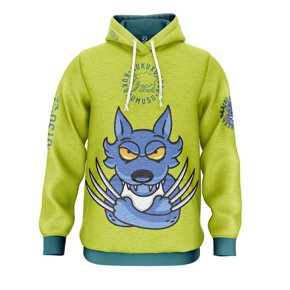 OTSO Hoodie - Kukuxumusu Wolfezno – Produktansicht